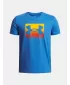 T-Shirt für Jungen UNDER ARMOUR UA B BOXED SPORTS UPDATE SS 1388672-402 BLAU