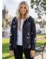 Premium-Softshelljacke für Damen ALTISPORT VOJ/ALW077JACK01 SCHWARZ
