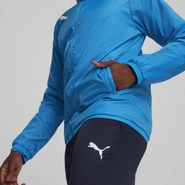  Herrenjacke PUMA TEAMGOAL ALL WEATHER JACKET 659038-02 E.BLUE LEMONADE/ E.BLAUE LIMONADE/PUMA-WEIß 