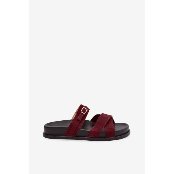  Damenhausschuhe BOTO SELORINA 41592 BURGUND 