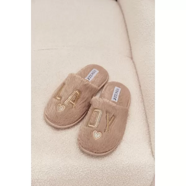  Damenhausschuhe VINCEZA 19958 BEIGE 