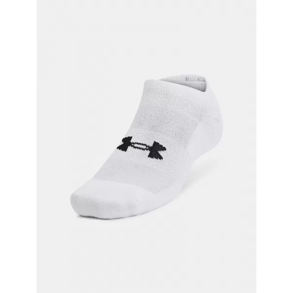  Socken UNDER ARMOUR UNISEX UA TC NO SHOW (3 PÁRY) 1386313-100 WEIß 