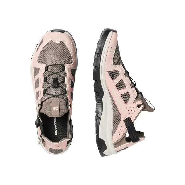  Damenschuhe SALOMON TECHAMPHIBIAN 5 W L49110400 WALNUSS/TAPIOKA/KLARES AQUA 