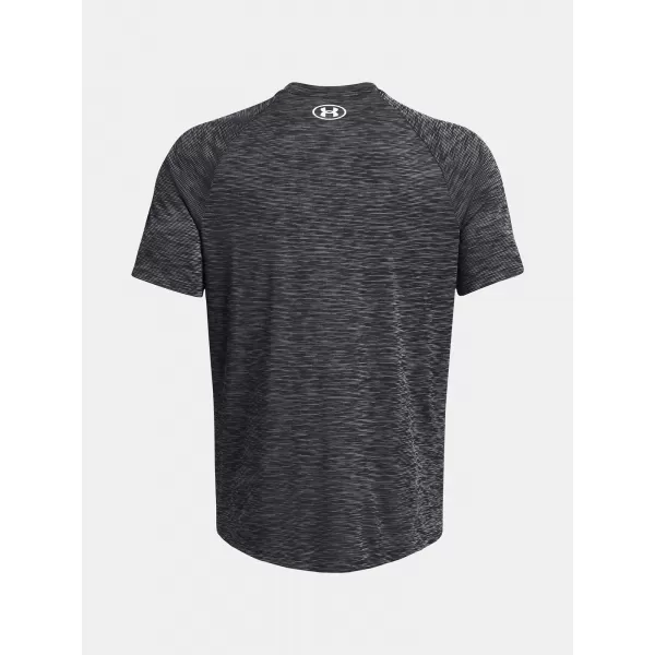  Herren-T-Shirt UNDER ARMOUR TECH TEXTURED SS 1382796-001 SCHWARZ 