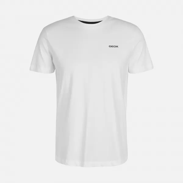  Herren-T-Shirt GEOX G012248 WEIß 