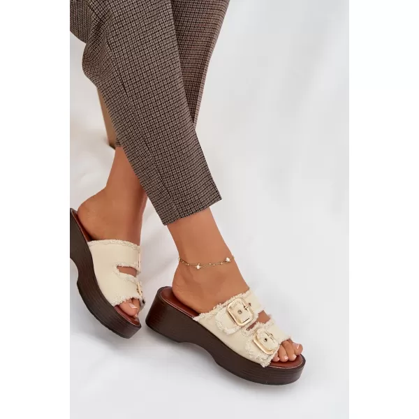  Damenhausschuhe BOTO RENELISSE 41325 BEIGE 