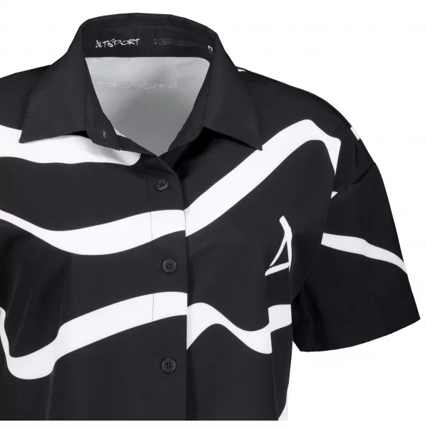  Premium-Shirt für Damen ALTISPORT VOJ/ALW088KOS01 SCHWARZ 