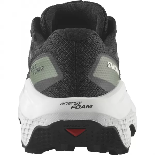  Damenschuhe SALOMON ULTRA FLOW 2 W L47883700 SCHWARZ/WEIß/AGAVENGRÜN 