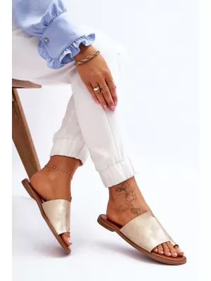 Damen-Flip-Flops EVENTO AMITE HELLES GOLD