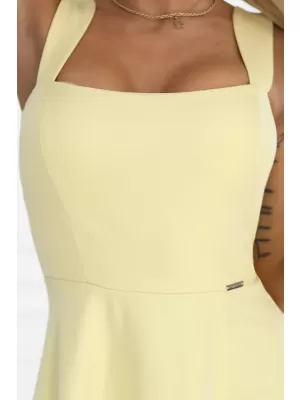 Kleid NUMOCO 633-3 BUTTERGELB
