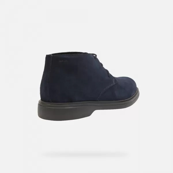  Herren-Stiefeletten GEOX OTTAVIO G006455 DUNKELBLAU 