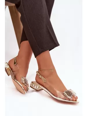 Damensandalen D&A MR52-231 GOLD