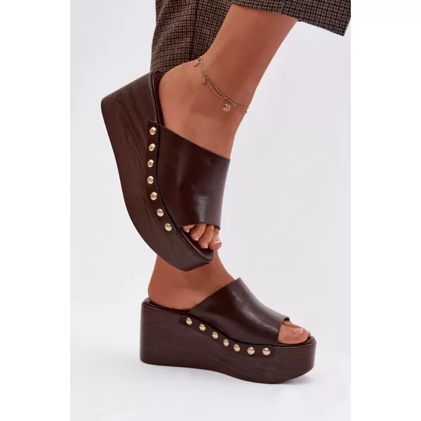  Damenhausschuhe BOTO FARINELLE 41623 BRAUN 