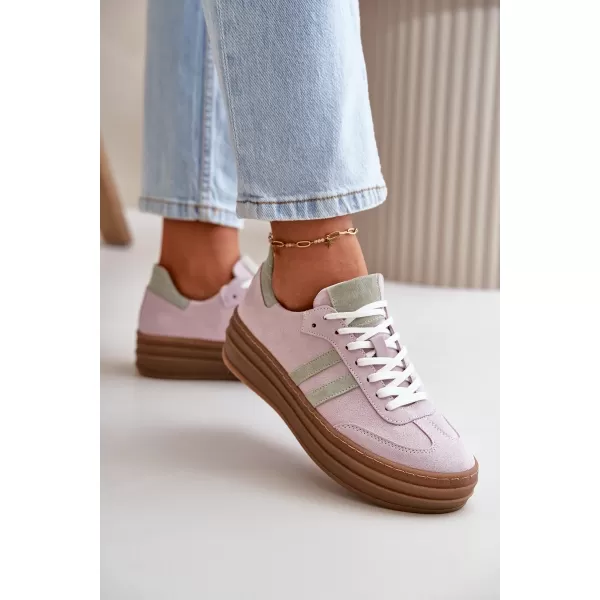  Damen-Sneaker ZAZOO N1068S4 LILA 