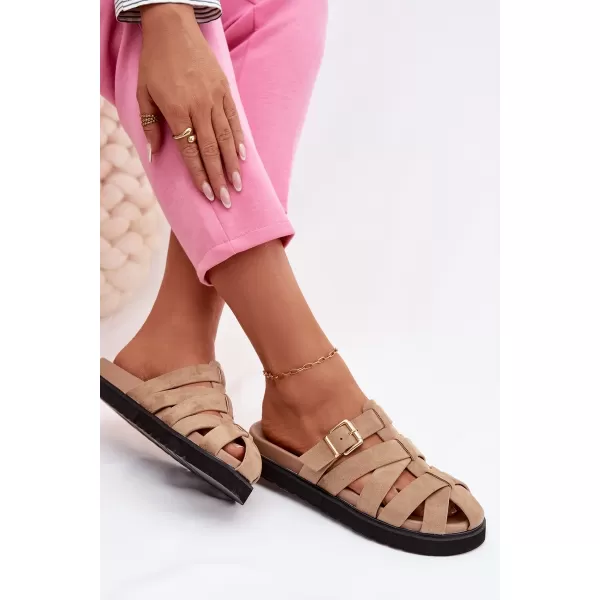  Damenhausschuhe BOTO ROSELISSE 41559 KHAKI 