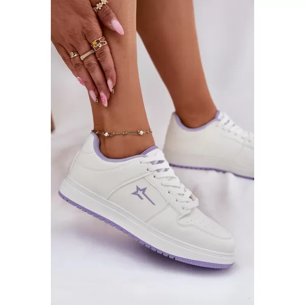  Damen-Sneaker BIG STAR RR274A245 WEISS/LILA Big Star Shoes 