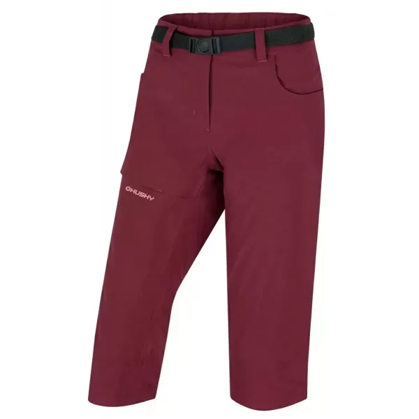  3/4-Hose für Damen HUSKY KLUMY L ROTWEIN 