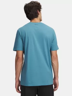 Herren-T-Shirt UNDER ARMOUR UA M WM LOCKER TAG SS 6012778-466 BLAU