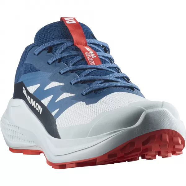  Herrenschuhe SALOMON ALPHAGLIDE L47724300 BALLADEBLAU/DUNKELBLAU/FEUERROT 