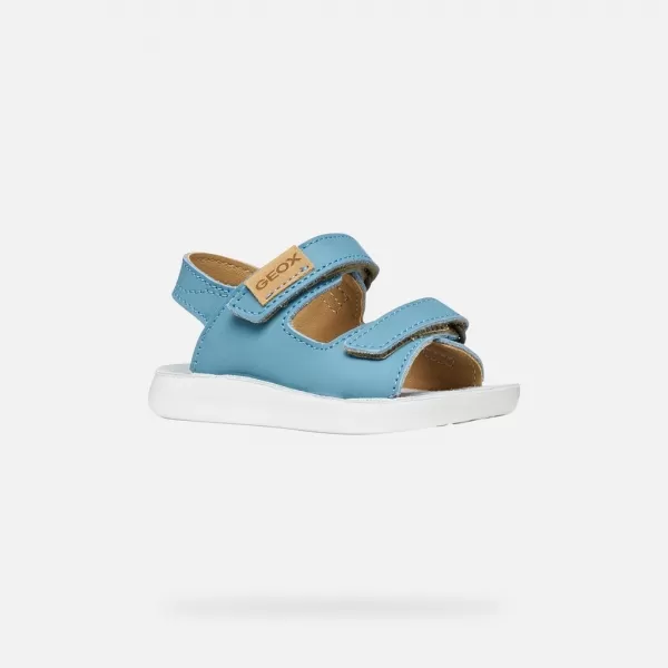 Sandalen für Jungen GEOX SANDAL LIGHTFLOPPY B455SB00032C4016 BLAU 