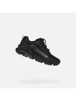 Turnschuhe für Jungen GEOX FLEXYPER PLUS J46LCC0FU50C0005 SCHWARZ