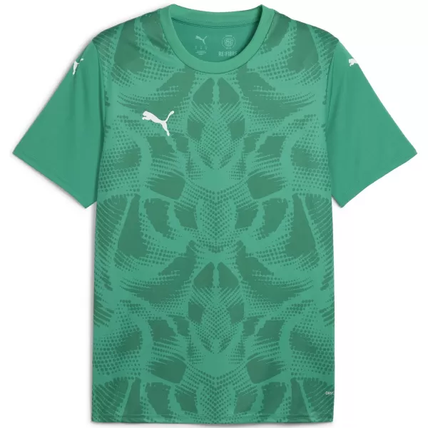  Funktions-T-Shirt für Herren PUMA TEAMULTIMATE JERSEY 706280-05 SPORT GREEN/ SPORTGRÜN/PUMAWEIß 