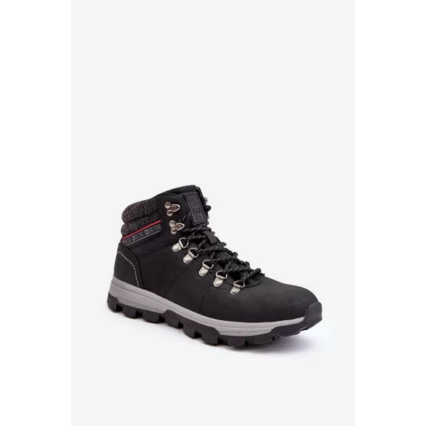  Herrenschuhe BIG STAR KK174215 SCHWARZ Big Star Shoes 