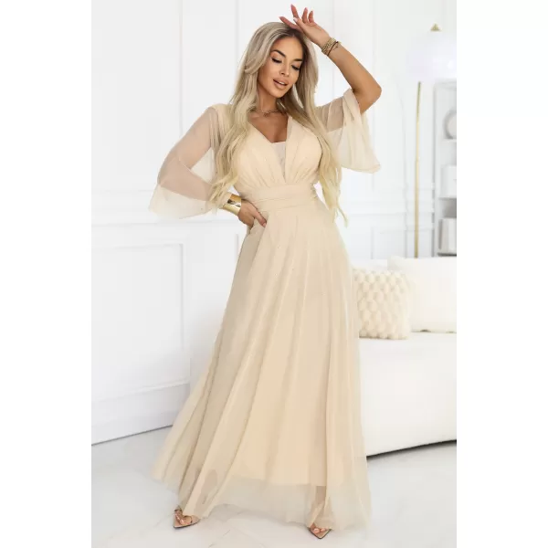  Kleid NUMOCO 654-2 CHAMPAGNERBEIGE 