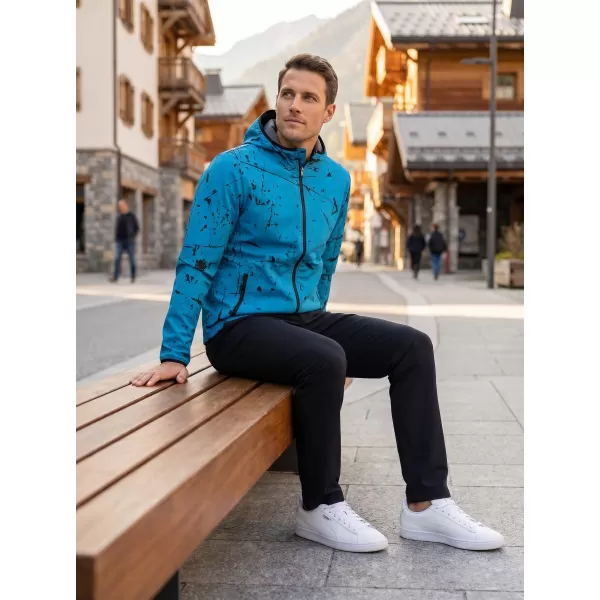  Premium-Softshelljacke für Herren ALTISPORT VOJ/ALM034JACK01 SMARAGD 