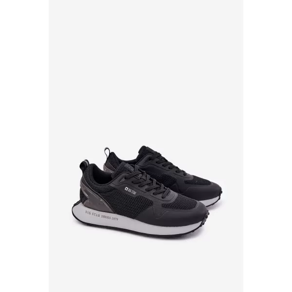  Herren-Sneaker BIG STAR RR174361 SCHWARZ Big Star Shoes 
