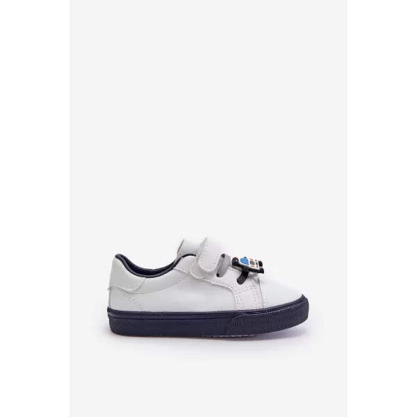  Kinder-Sneaker BOTO PENNYN 32802 WEIß/MARINE 