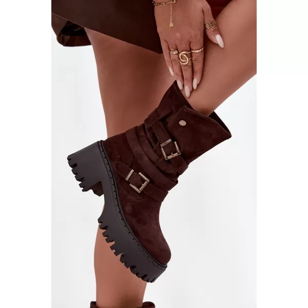  Damenschuhe mit Absatz BOTO NERELISA 40379 BRAUN 