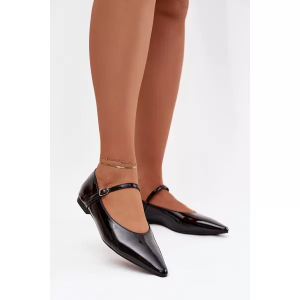  Ballerinas für Damen BOTO JARELLE 40675 SCHWARZ 