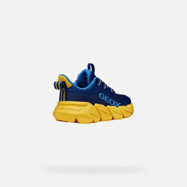 Turnschuhe für Jungen GEOX FLEXYPER FAST J46N1A0149JC0657 DUNKELBLAU 