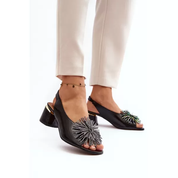  Damensandalen LAURA MESSI 2595 SCHWARZ 