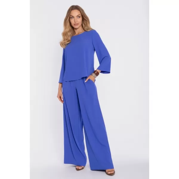 Damenbluse MOE M905 BLAU 