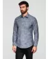 Herrenhemd OMBRE K701 GRAU