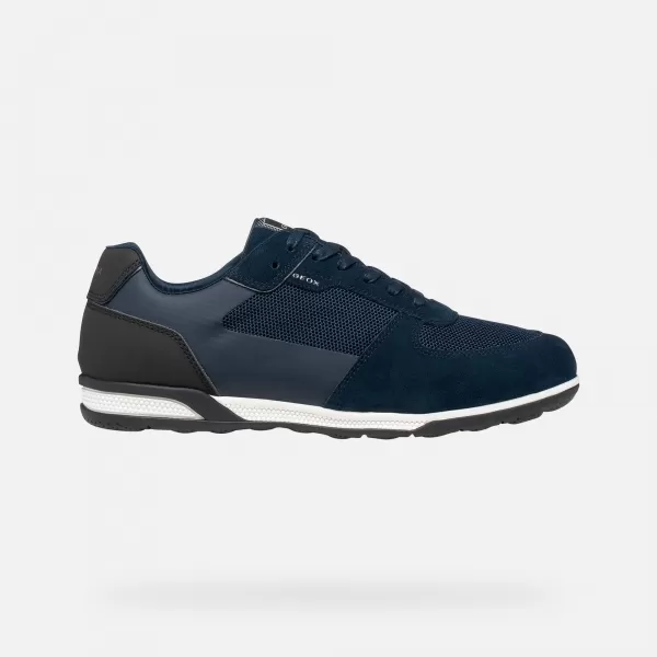  Herren-Sneaker GEOX SPHERICA ACTIF X3 G014609 DUNKELBLAU 