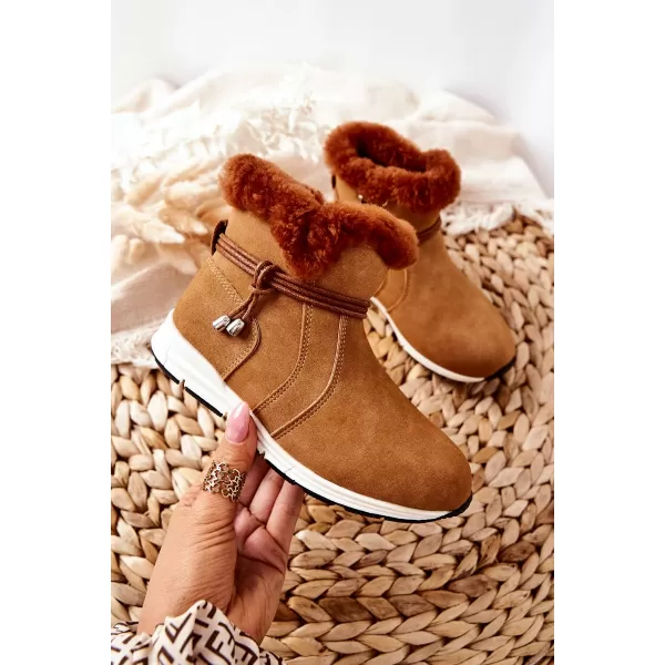 Kinder-Schneestiefel BIG STAR BB374058BS CAMEL Big Star Shoes 