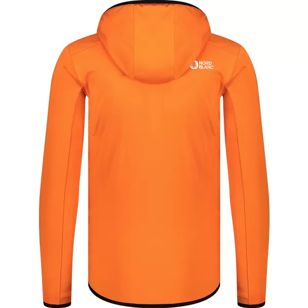  Powerfleece-Sweatshirt für Herren NORDBLANC BRACKEN NBWFM8286 ORANGE 