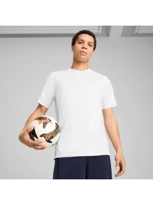 Funktions-T-Shirt für Herren PUMA TEAMCUP TRAINING JERSEY 659167-04 PUMA WEIß/PUMA SILBER