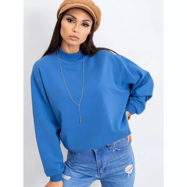  Damen-Sweatshirt BASIC FEEL GOOD RV-BL-5185.73P DUNKELBLAU 