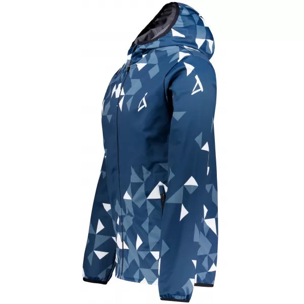  Premium-Softshelljacke für Herren ALTISPORT VOJ/ALM108JACK01 MARINEBLAU/WEIß 