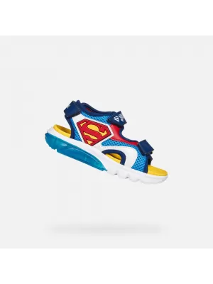 Sandalen für Jungen GEOX CIBERDRON J65MXC01454C4320 HELLBLAU