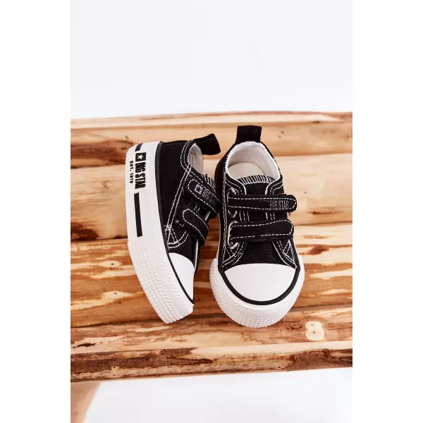  Kinder-Sneaker BIG STAR KK374074 SCHWARZ Big Star Shoes 