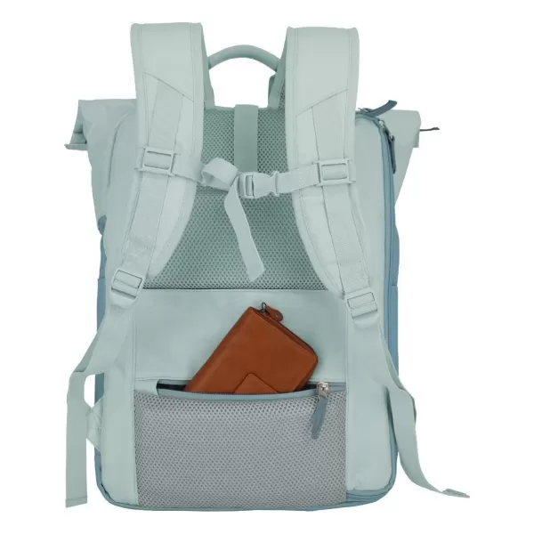  Rucksack TRAVELITE Basics Rollup Backpack EISBLAU 