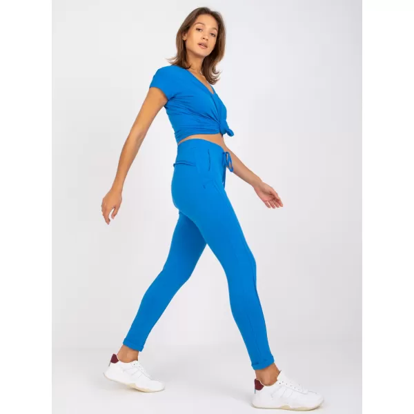  Damen-Jogginghose BASIC FEEL GOOD RV-DR-3589.10X DUNKELBLAU 