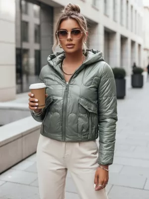 Damenjacke DSTREET TY3712 GRÜN