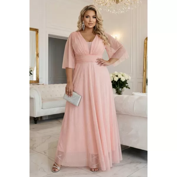  Kleid NUMOCO 654-4 PFIRSICH 