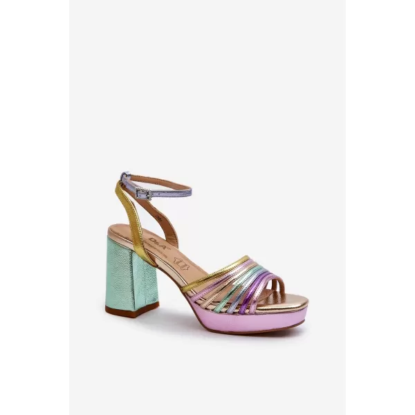  Damensandalen D&A CR920 LILA 